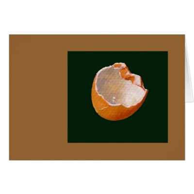 BROKEN EGG SHELL: ART: REALISM CARDS by joyart