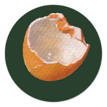 BROKEN EGG SHELL: ART: REALISM stickers by joyart BROKEN EGG SHELL: ART: REALISM stickers