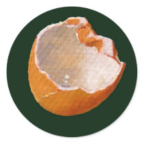 BROKEN EGG SHELL: ART: REALISM stickers by joyart BROKEN EGG SHELL: ART: REALISM stickers