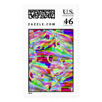 Broken Glass Postage Stamps