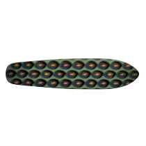 Broken Gold Eyes skateboards by JaZilla Broken Gold Eyes skateboards