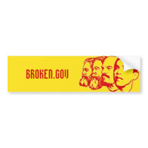 BROKEN.GOV bumper sticker