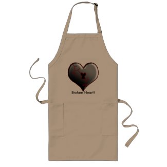 Broken Heart apron