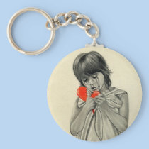 Broken Heart Boy Keychain keychains