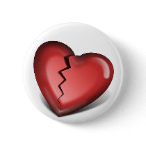 broken heart pins