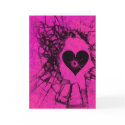Broken Heart Gothic Love Greeting Card by darkdreams Broken Heart Gothic Love Greeting Card