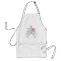 Broken Heart in Ribcage aprons