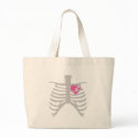 Broken Heart in Ribcage bags