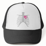 Broken Heart in Ribcage Hats