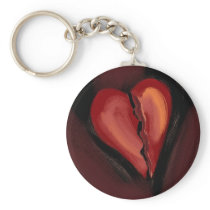 Broken Heart Key Chains