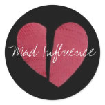 Broken Heart Logo stickers