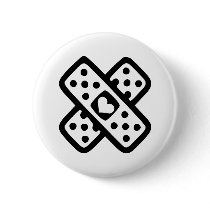 Broken heart - Love Buttons