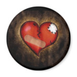 Broken Heart/Mending Heart-magnet