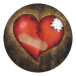Broken Heart/Mending Heart-sticker
