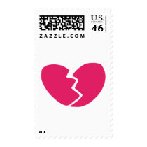 Broken Heart Postage