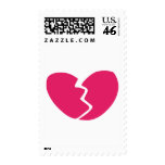 Broken Heart postage