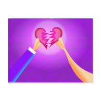 broken heart postcards by prawny broken heart postcards