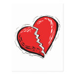 Broken Heart Postcards