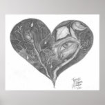 Broken Heart Print