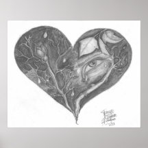 Broken Heart Print