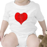 Broken Heart Sad Face Baby Creeper