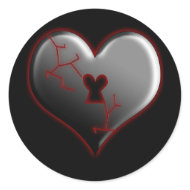 Broken Heart sticker