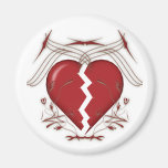 Broken Heart & Tribal Graphics: Magnets