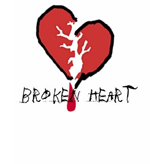 broken heart shirt