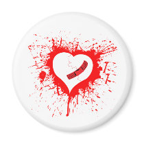 Broken Hearted...again Refrigerator Magnets