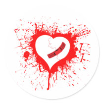 Broken Hearted...again Sticker