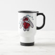 Broken Hearted Bunny Travel Mug mug