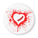 Broken Hearted magnets by RAWRoutloud Broken Hearted magnets