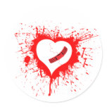 Broken Hearted stickers