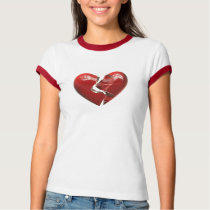 Broken hearted t-shirts