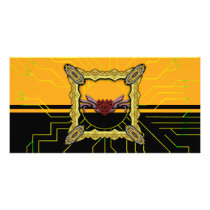 Broken Hearts Broken Wings Transparent Picture Card