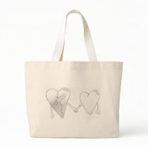 broken hearts do mend tote bag