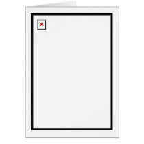 Broken Image Greeting Card