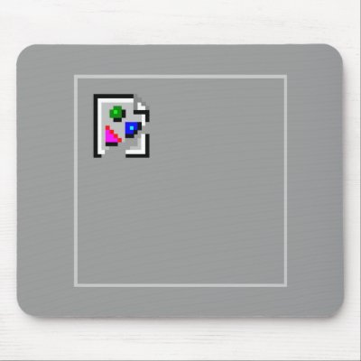 Broken Image JPG PNG GIF JPEG Mousepad by The_Shirt_Yurt