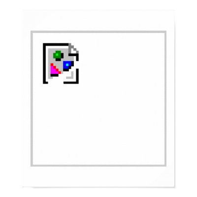 Broken Image JPG PNG GIF JPEG Print by The_Shirt_Yurt