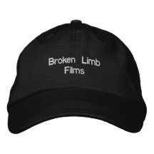 Broken Limb Films Hat Embroidered Baseball Cap