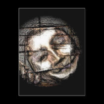 "Broken Man" Post Card postcards by tonypimages "Broken Man" Post Card postcards