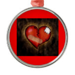 Broken/Mending Heart-ornament
