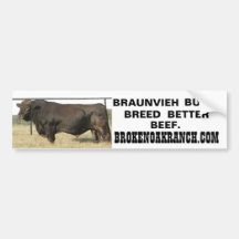 BROKEN OAK RANCH Black Joker Bumper Stickers