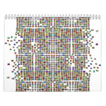 broken pattern 3 calendar