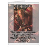 broken promises cards