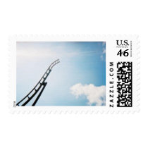 Broken Rollercoaster Postage Stamps