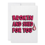 Broken & Shed For You Invites