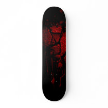 broken- skate board
