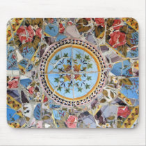 Broken Tile Mosaic Mousepad