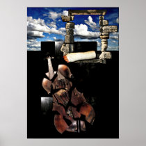 Broken violin posters